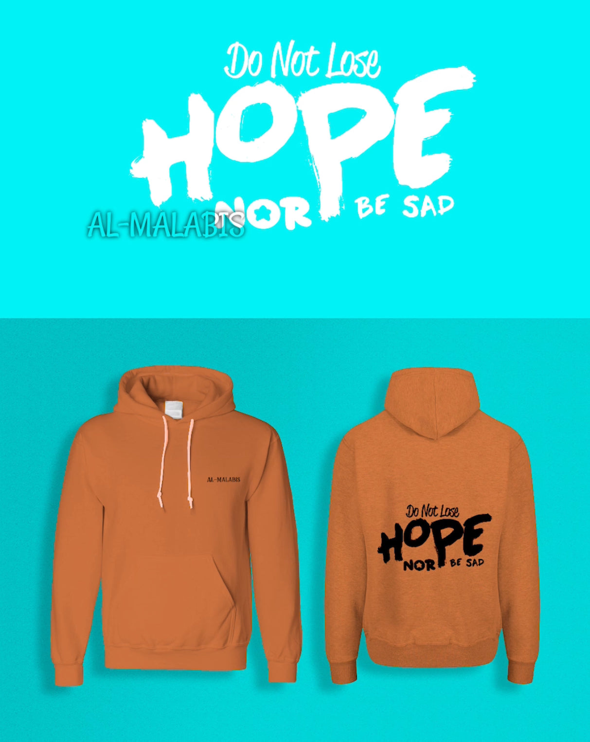 "Do not lose Hope nor be sad" Hoodie