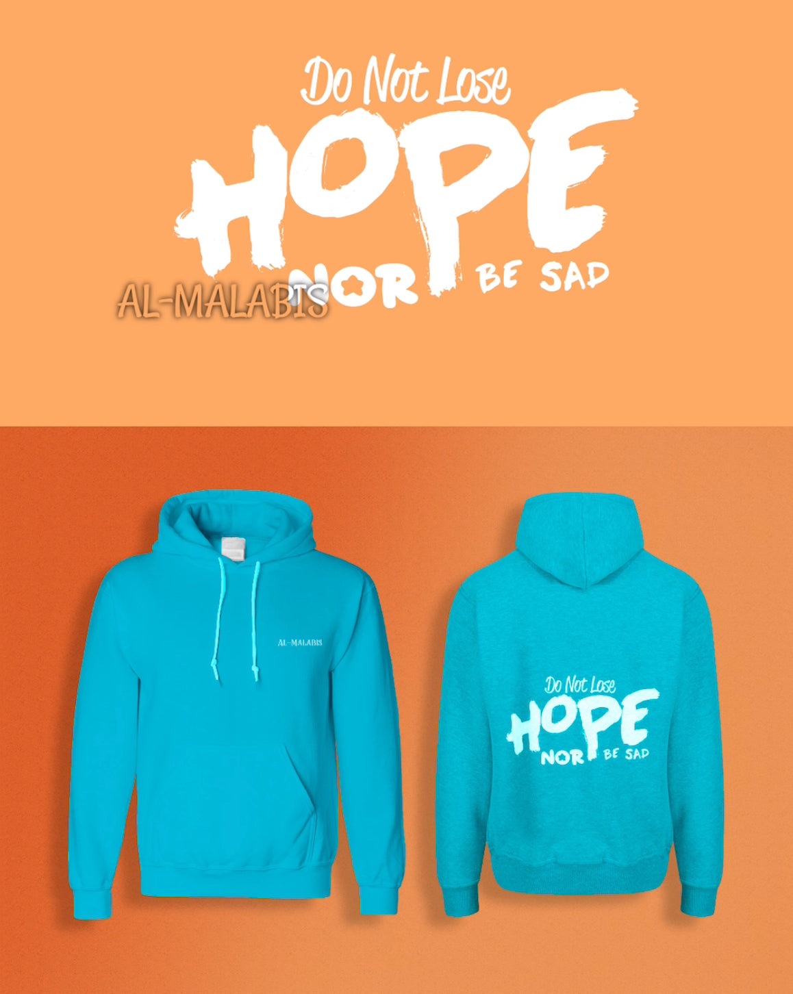 "Do not lose Hope nor be sad" Hoodie